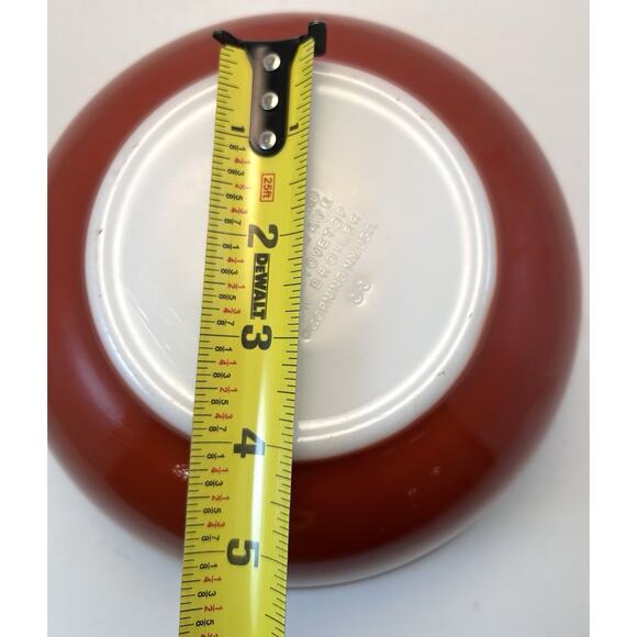 Vintage Pyrex 403 Autumn Harvest Wheat Mixing Nesting Bowl 2.5 L Liter Quart USA - Picture 16 of 16